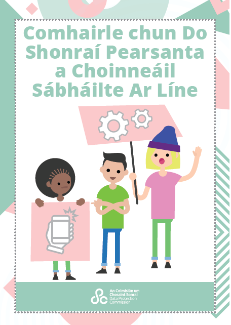 Comhairle chun do shonraí pearsanta a choinneáil sábháilte ar line